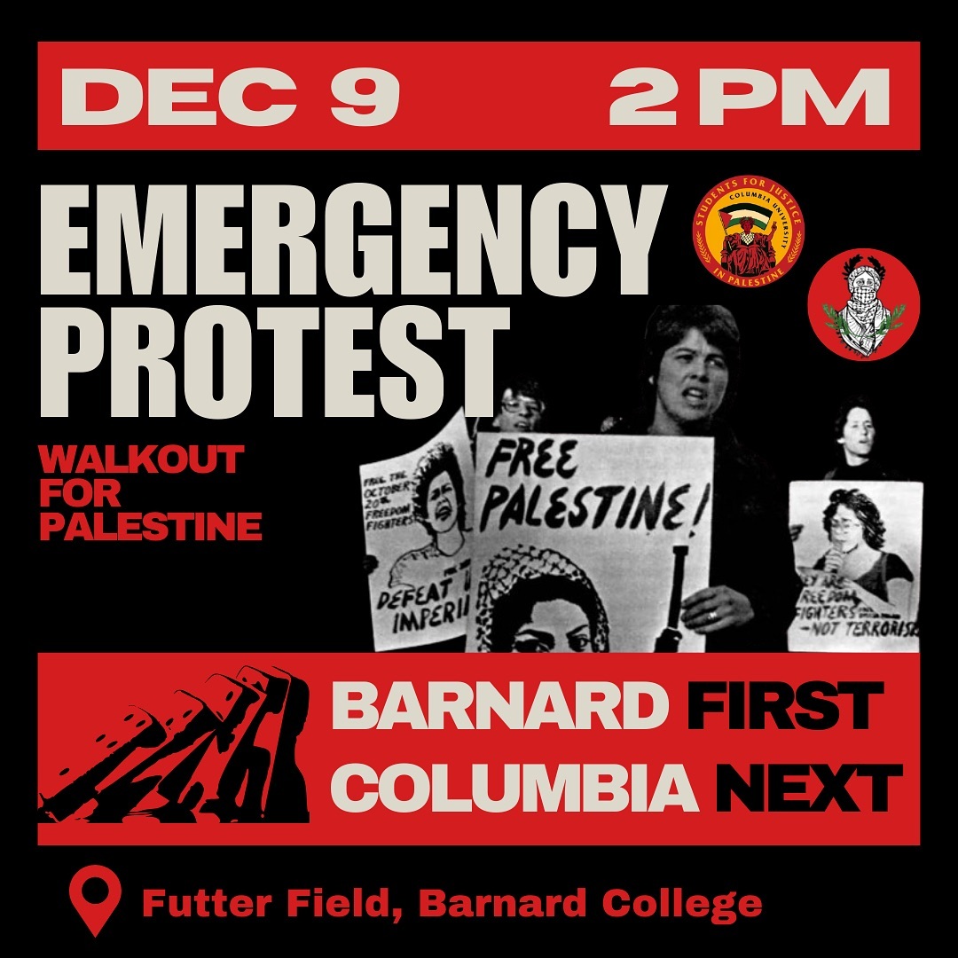 Emergency Protest – Walkout For Palestine