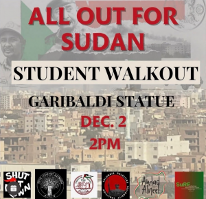 All Out For Sudan: Student Walkout