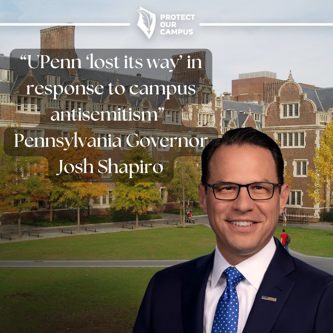 UPenn 'Lost Its Way': Governor Shapiro Calls for Moral Clarity in Addressing Campus Antisemitism